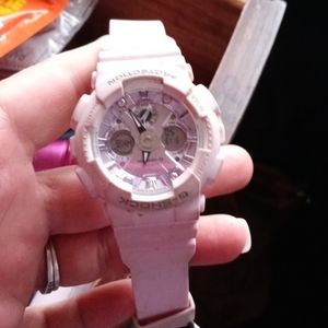 Light pink G-Shock watch